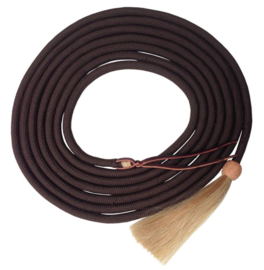 Nylon gevlochten mecate teugels 13mm