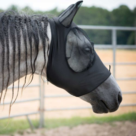 LC Vliegenmasker Lycra maat COB zwart