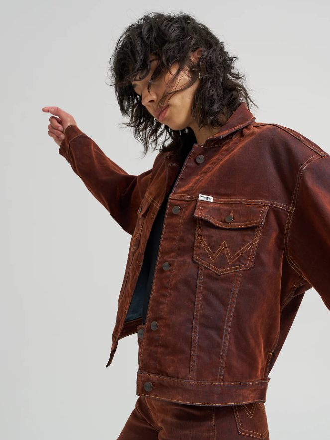 Wrangler Relaxed Fit Jacket Cinnamon Chill