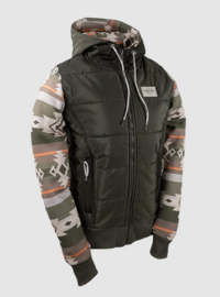 Ranch Girls Sweatshirt Pro Shield Jacket 'CAYLA' aztec/khaki