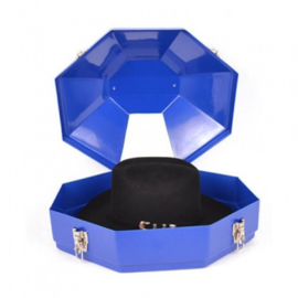 Hat Box Blue