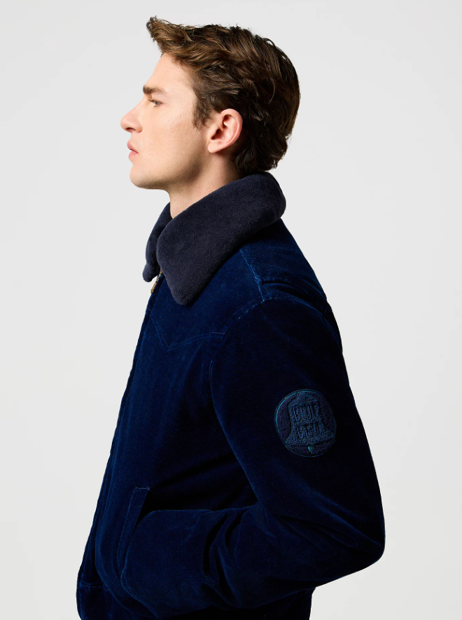 Wrangler Aviator Jacket Indigo