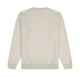 Wrangler Sweater Embroidery Crew Light Gray