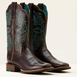 Ariat Gillette Ladies Western Boots Arizona Brown