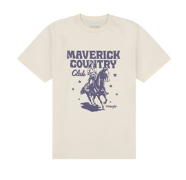 Wrangler Ringer T-Shirt Worn White