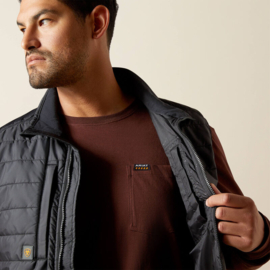 Ariat Rebar Cordura Ripstop Lightweight Mens Vest Black