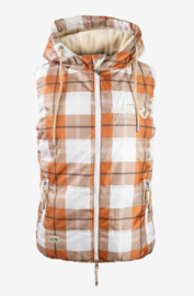 Ranch Girls Hooded Vest "PAM" Karo Sierra