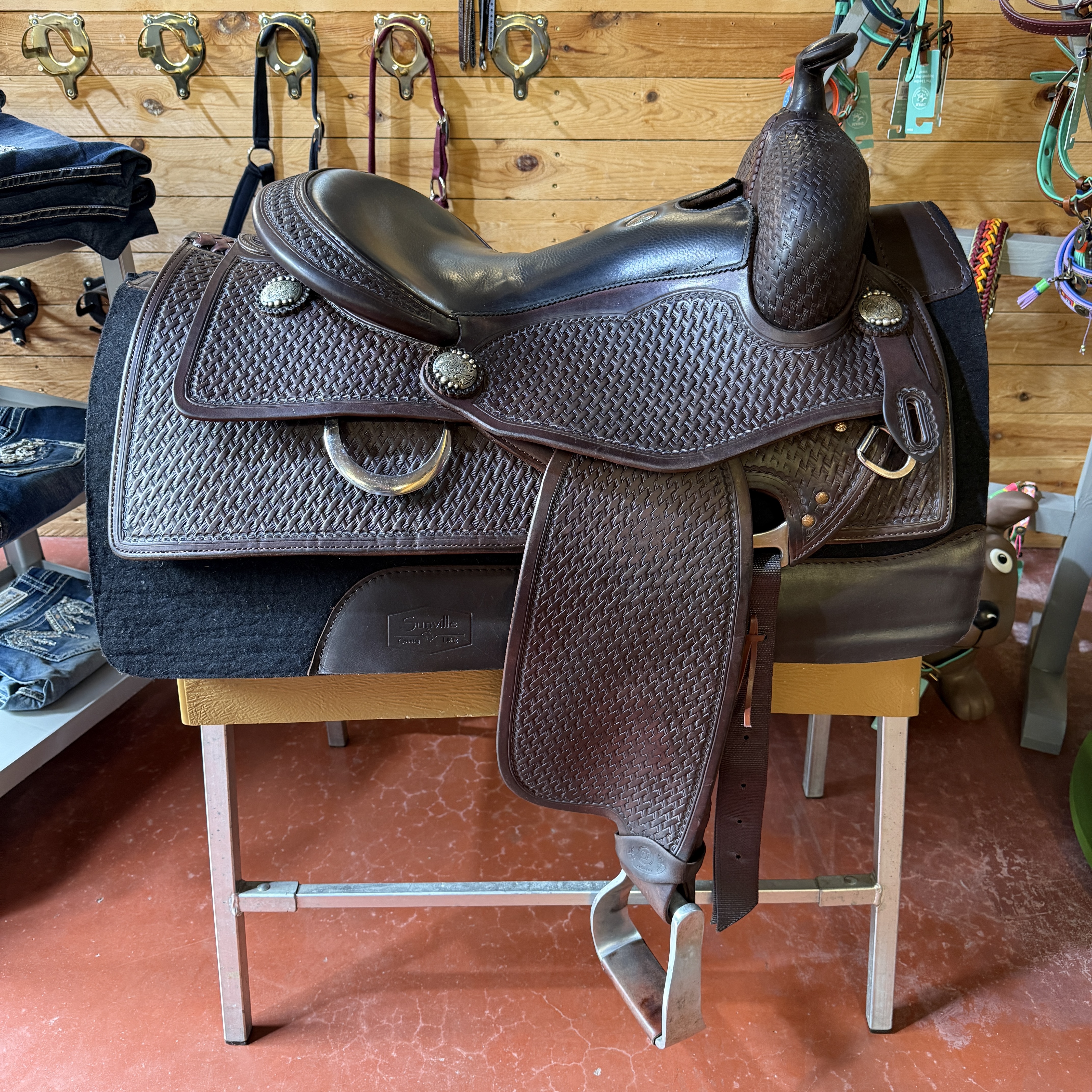 Deuber Reining saddle