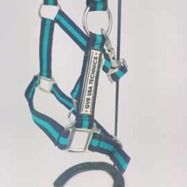 GVR Pony/Yearling halter Turquoise