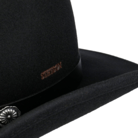 Hoed Stetson Western Woolfelt Black