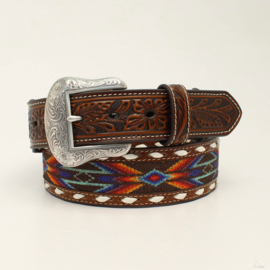 Nocona belt Buck Lace Tabs Multi