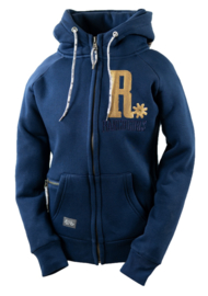 Ranchgirls Hooded Jacket "SHINY" Dark Blue 