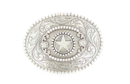Nocona Oval Scrolled Buckle
