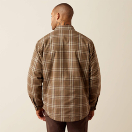 Ariat Rebar Flannel Insulated Shirt Jacket Canteen