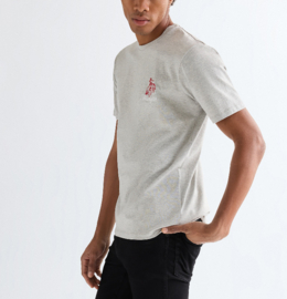 Wrangler T-Shirt Embroidery Grey