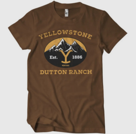 Yellowstone Dutton Ranch T-Shirt Bruin