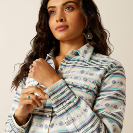 Ariat Seaside Ladies Shirt Geo Stream