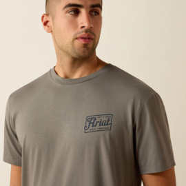 Ariat Paintriot Classic Fit T-Shirt Smoked Pearl