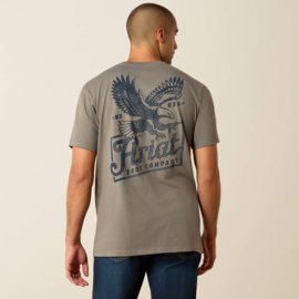 Ariat Paintriot Classic Fit T-Shirt Smoked Pearl