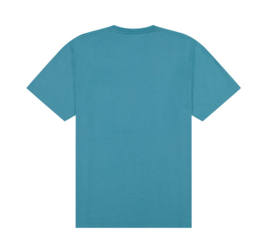 Wrangler T-Shirt Embroidery Turquoise