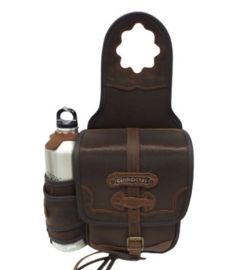 Saddlebag Single Cordura Square with Bottleholder Commancheros