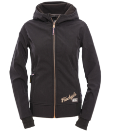 Ranchgirls Softshell Zwart/Koper