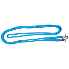 Touwteugel 300cm met schaarclip, Turquoise