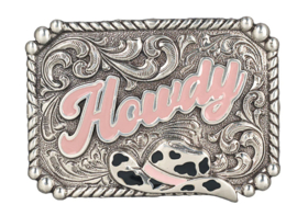 Blazin Roxx Howdy Buckle
