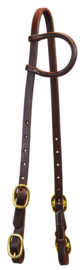 Trainingsheadstall Oiled Harness Leather Four Buckle Slip Ear