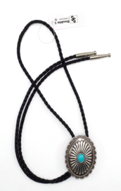 Oval Concho Bolo Tie