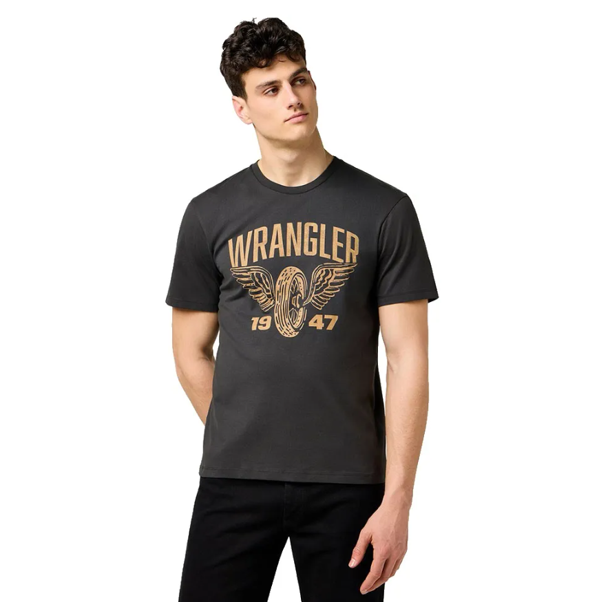 Wrangler Americana T-Shirt Faded Black
