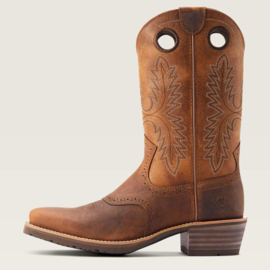 Ariat Hybrid Roughstock Square Toe Mens Western Boots Sorrel Crunch