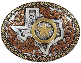 Texas Motif Gold Star