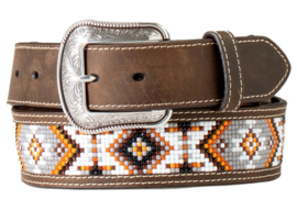 Riem 3D Brown with Beaded Inlay