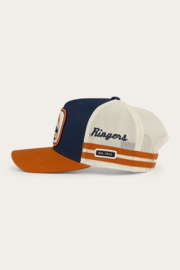 Ringers Western Big Rig Trucker Cap Navy/Oange