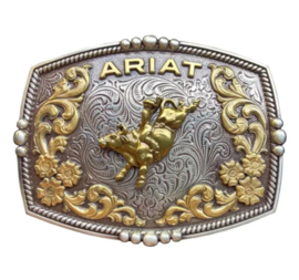 Ariat Buckle Bull Rider Logo