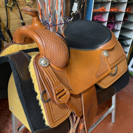 Tim Bauer Trophy Reining Saddle