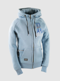 Ranchgirls Hooded Jacket "SHINY" Blue Fog