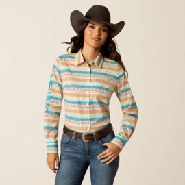Ariat Team Kirby Stretch Western Shirt Wrinkle Resistant Fallon Serape Print