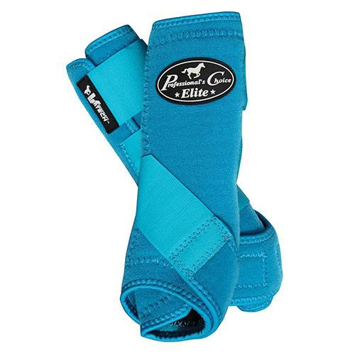 Lot De 4 Bottes De Sport VenTech Elite Pour Chevaux, Par Professional's Choice - Idéales Pour Les Pros, Taille PETITE (Rose)