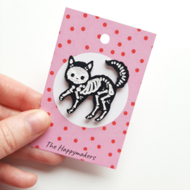 Pin ''skelet cat''