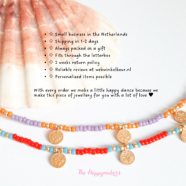 Handmade kids bracelet ''colorful mixed beads''