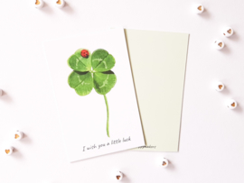 Mini card ''little luck''