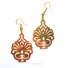 Earrings rvs ''bohemian'' stainless steel gold/silver