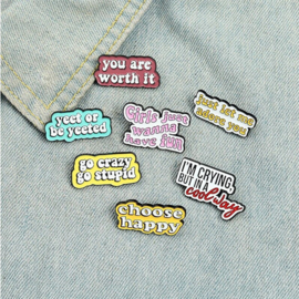 Pin ''you are worth it''