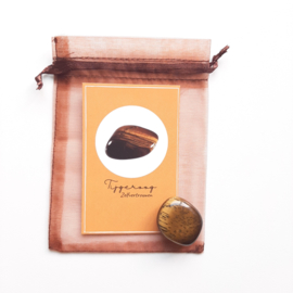 Gemstone in a bag ''tigereye''