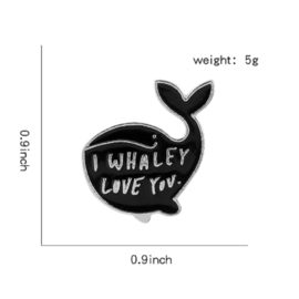 Pin ''I whaley love you''