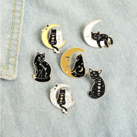 Pin ''moon & cats''