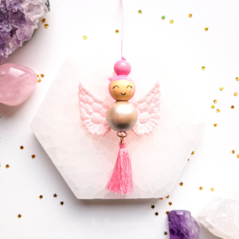 Lucky doll ''angel'' light pink