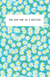 Mini card ''one in a million''